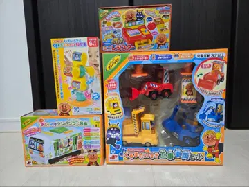 가격 인하 미개봉 새상품 호빵맨 완구 4점 묶음 판매