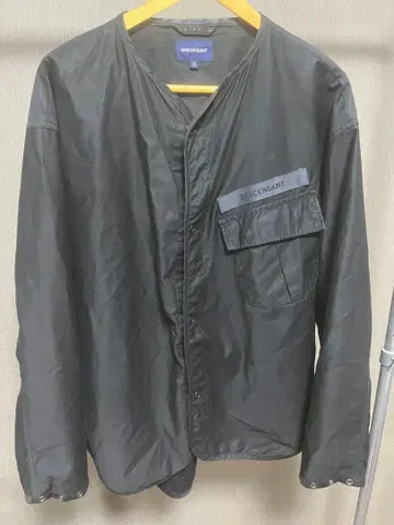 DESCENDANT 블랙 긴팔 셔츠 사이즈 2