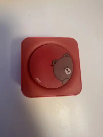 곰 디자인 컴팩트 스피커