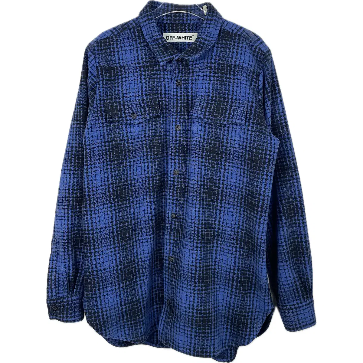 Vetements Anarchy Logo Flannel Check Shirt (New) | Bunjang Global