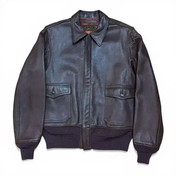 BUZZ RICKSON S 가죽 자켓 AN-J-3 염소 가죽 브라운