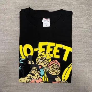 10-FEET 블랙 T셔츠 S사이즈