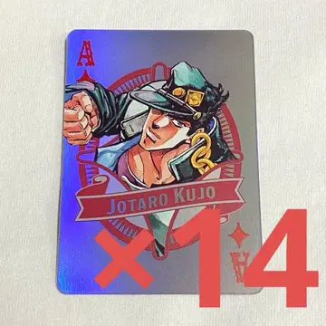 죠죠월드 쿠죠 죠타로 오로라 카드놀이 3부 14장 세트