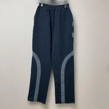 LAGUAGEM DEFORMATION LINE 스웨트 팬츠 네이비