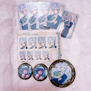 악마 집사와 검은 고양이 아크릴 코스터 아크릴 스탠드 플뢰르 캔뱃지