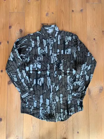 BLACK DUCK USA제 카모 패턴 Lee 긴팔 셔츠