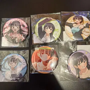 나의 히어로 아카데미아 나의 히어로 캔뱃지 6종 세트 야마다 안나