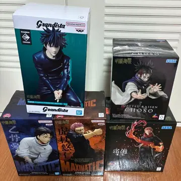 주술회전 이타도리 유우지 후시구로 메구미 스쿠나 쵸소우 피규어