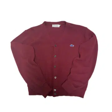 빈티지 구택 실타래택 70s IZOD Lacoste 가디건