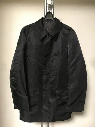 TAKEO KIKUCHI 스텐카라 코트 블랙 M