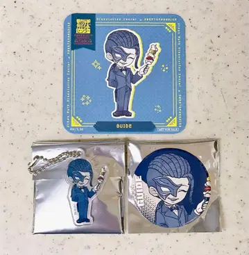 도시전설 해체 센터 스이파라 아크릴 키링 코스터 캔뱃지 가이드 3점