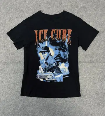 ICE CUBE RAPTEE 아이스 큐브 랩 T 블랙 M