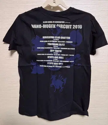 새상품급 ASIAN KUNG-FU GENERATION 투어 티셔츠 S