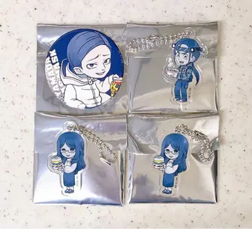 도시전설 해체 센터 스이파라 아크릴 키링 캔뱃지 야마다 가스마스크