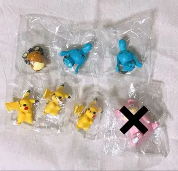 우리 포켓몬 마스코트 시라누푸리 데덴네 소오나노 피카츄
