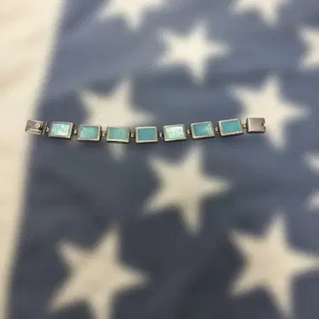 [레어 50s 멕시칸 실버 팔찌 925] 21cm