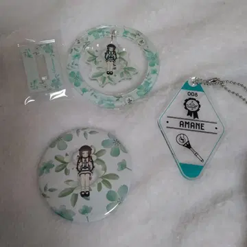 밀그램 아마네 아크릴 키링 캔뱃지 아크릴 스탠드