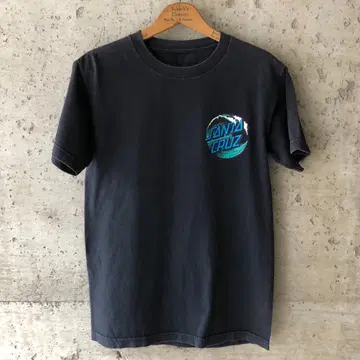 XZ710 T셔츠 SANTA CRUZ 산타크루즈 블랙 페이드