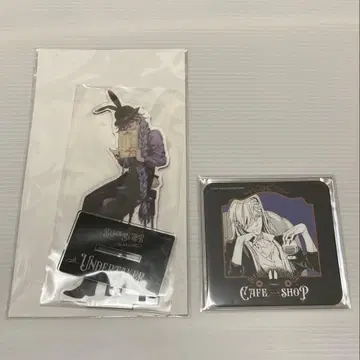 흑집사 비타라비 카페 장의사 빅 아크릴 스탠드 코스터