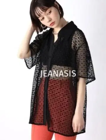 JEANASIS 케미컬 레이스 셔츠 SS