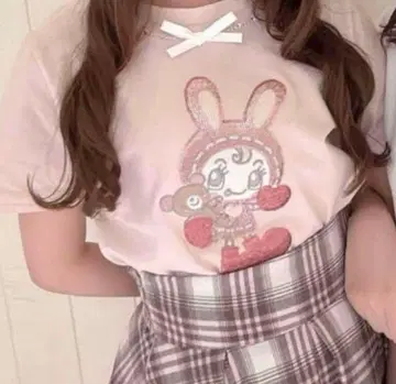 evelyn 베리에짱 T셔츠 메조 피아노