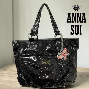 ANNA SUI / 안나수이 에나멜 토트백 핸드백 K39