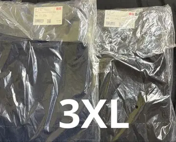 유니클로 울트라 스트레치 레깅스 팬츠 3XL 블랙과 네이비 세트 미사용
