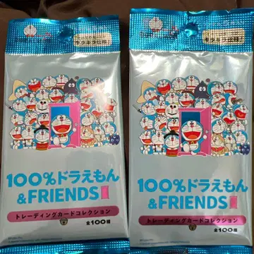 [미개봉 새상품] 100% 도라에몽 & 프렌즈 회장 한정판 트레이딩 카드