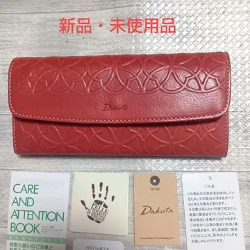 [미사용품] Dakota 다코타 덮개형 장지갑 릴리보 시리즈 핑크 계열