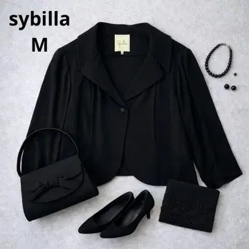새상품급 sybilla 시빌라 블랙 포멀 자켓