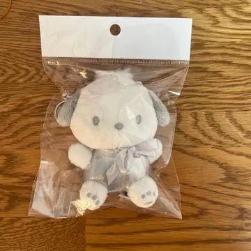 산리오 실버 포차코 마스코트 키링 한국 한정판