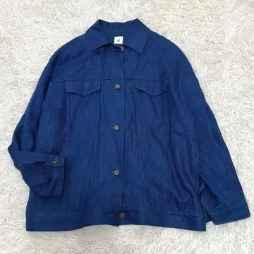 6 ROKU 로쿠 유나이티드 애로우즈 린넨 자켓 겉옷 골드 버튼 M