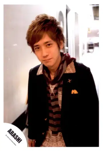 아라시 12-13년 Popcorn 니노미야 카즈나리 공식 사진 *1장