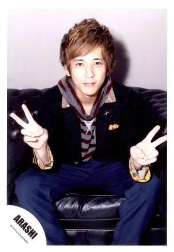 아라시 12-13년 Popcorn 니노미야 카즈나리 공식 사진 *1장