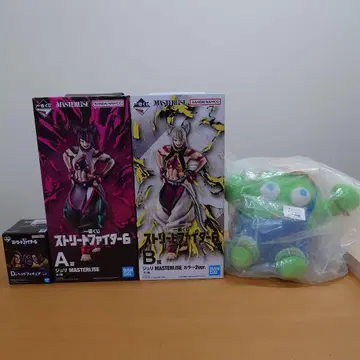 제일복권 스트리트 파이터 6 A상 B상 피규어 + C상 D상 4종 세트