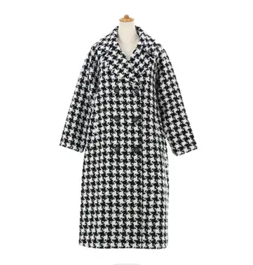 liala x pg 하운드투스 트위드 테일러드 코트