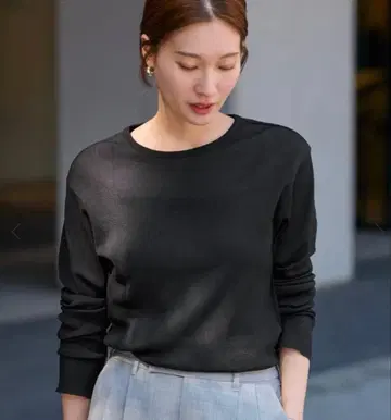 새상품 FRAMeWORK 스팬라이크 드라이 테레코 롱T