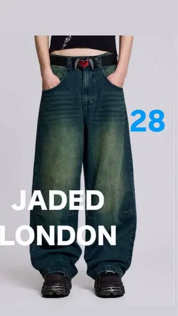JADED LONDON 와이드 데님 W28 (즉시 구매 OK)