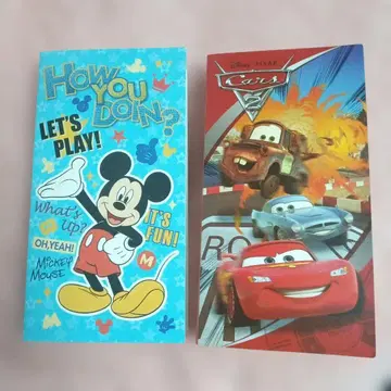 [ 미사용품 ] 미키마우스 & 카즈 사진 파일 세트