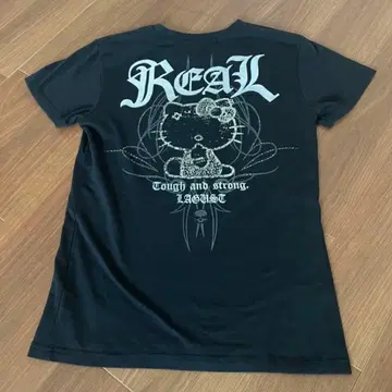 LAGUST Hello Kitty 큐빅 T셔츠 블랙