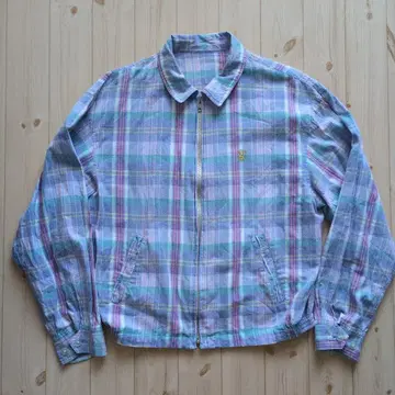 VANJAC 뱅잭 체크 스윙탑 자켓 뱅잭