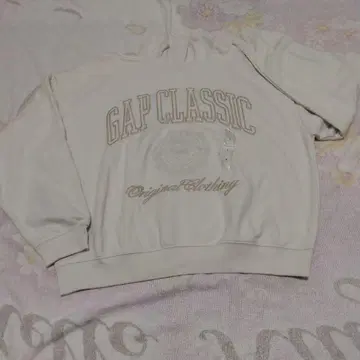 GAP CLASSIC 크림색 후드티 L 사이즈 새상품