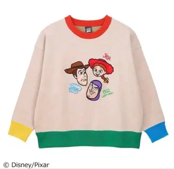 PLAZA 한정판 TOY STORY 캐릭터 자수 긴팔 니트