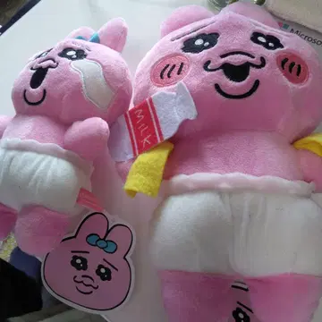 오판츄 우사기 봉제 인형 세트