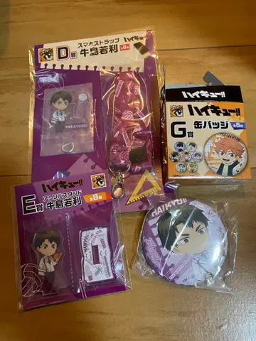 구스마 복권 하이큐!! D상 E상 G상 아크릴 스탠드 우시지마 와카토시