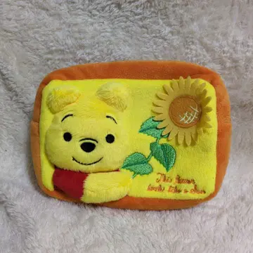푸우 입체 파우치 해바라기