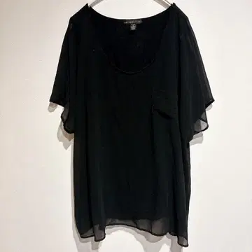 DESIGN HISTORY 블랙 반팔 상의 [ XXL ] 심플 블랙