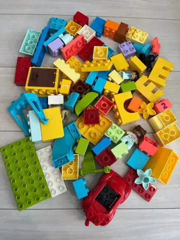 레고 블록 세트 약 82개 듀플로 컨테이너 슈퍼 디럭스