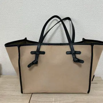 GIANNI CHIARINI 토트백 베이지/블랙 M