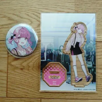 [프로세카] ZOZOTOWN 캔 배지/아크릴 스탠드 호우에무